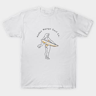 Surfer Girl Ready to Shread T-Shirt